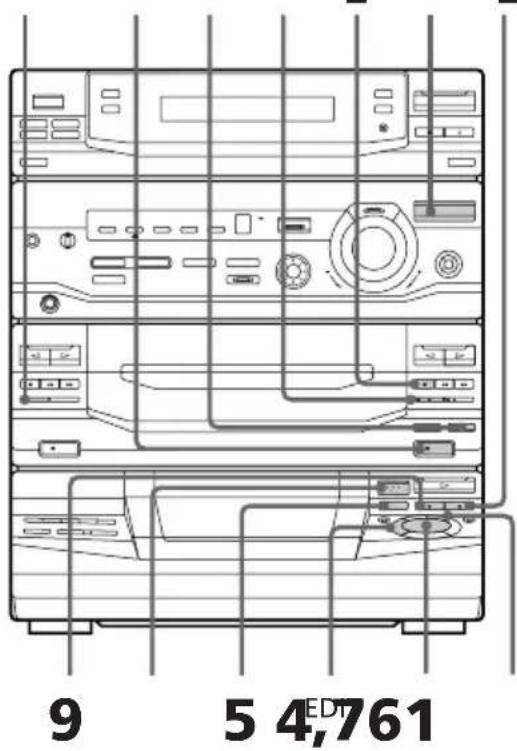 SONY LBTXB33K - 2 113 Besione DISC SKIP para seleccionar un CD. - 1