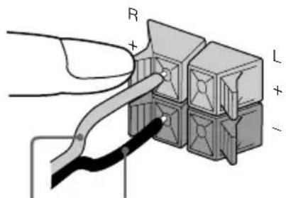 SONY LBTXB33K - Ligar as colunas. - 1