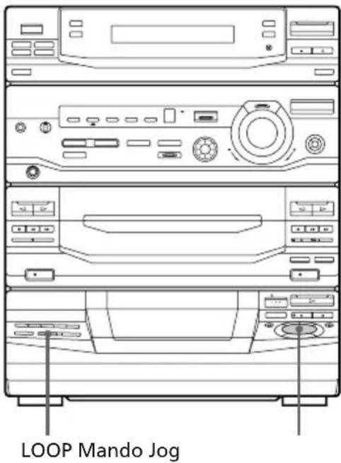 SONY LBTXB33K - Reproduccion en bucle de una parte determinada del disco compactoro - 1