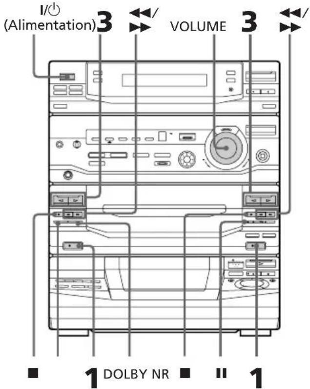 SONY LBTXB33K - Lecture d'une cassette - 1