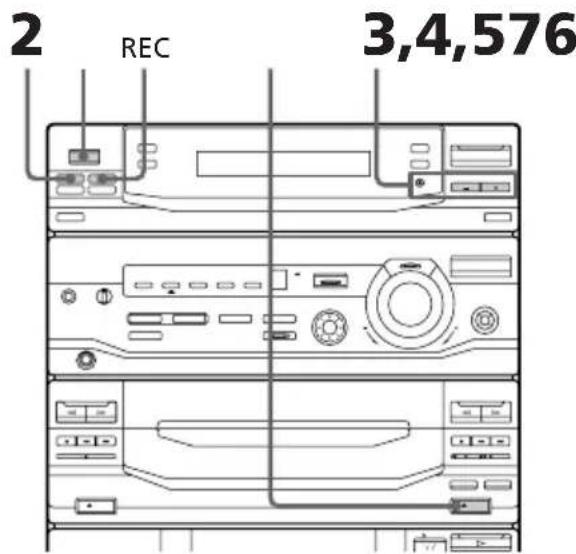 SONY LBTXB33K - Grabación con temporizador de programas de radio - 1