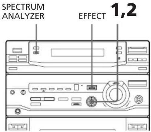 SONY LBTXB33K - Selecionar a intensificacao dosom - 1