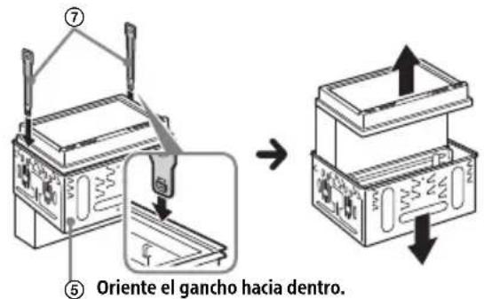 SONY DSXA310DAB - Extracción del soporte - 1