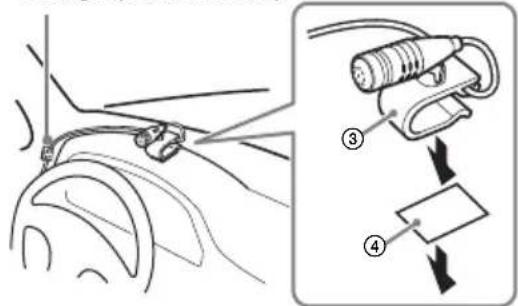 SONY DSXA310DAB - Installazione del microfono - 2