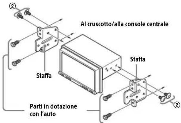 SONY DSXA310DAB - Montaggio dell'apparecchio su un'auto giapponese - 1