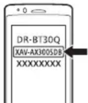 SONY DSXA310DAB - Emparejamento y connexion de un dispositivo BLUETOOTH - 2
