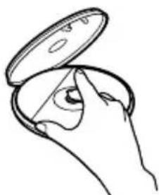 SONY DNE321 - Para remover o CD - 1