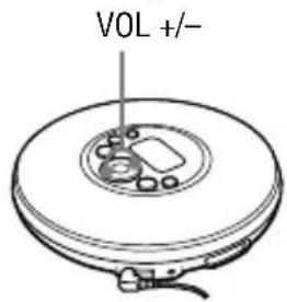 SONY DNE321 - Ajuste o volume premindo VOL +/-. - 1