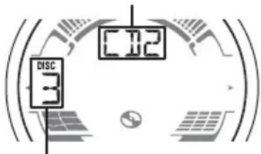 SONY CDXHR70MW - Selección del cambiador - 1