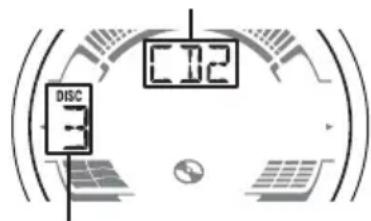 SONY CDXHR70MW - Selezione del cambia dischi - 1