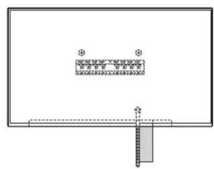 SONY Bravia KD55XG8577 - Installare il tevisore sulla base o sull'adattatore della base. - 3