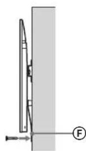 SONY Bravia KD55XG8577 - Zajistete,aby se dolni ccast televizoru neposunovala. - 2