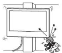 SONY Bravia KD55XG8577 - WARNING - 1