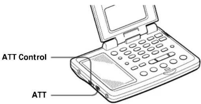 SONY ICFSW07 - Controlling scan stops — using the ATT switch and the ATT Control - 1