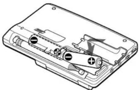 SONY ICFSW07 - Operating on batteries - 2