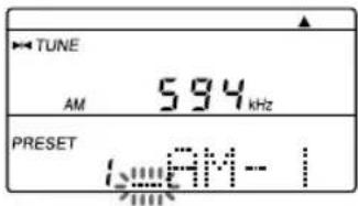 SONY ICFSW07 - Editing labels - 2