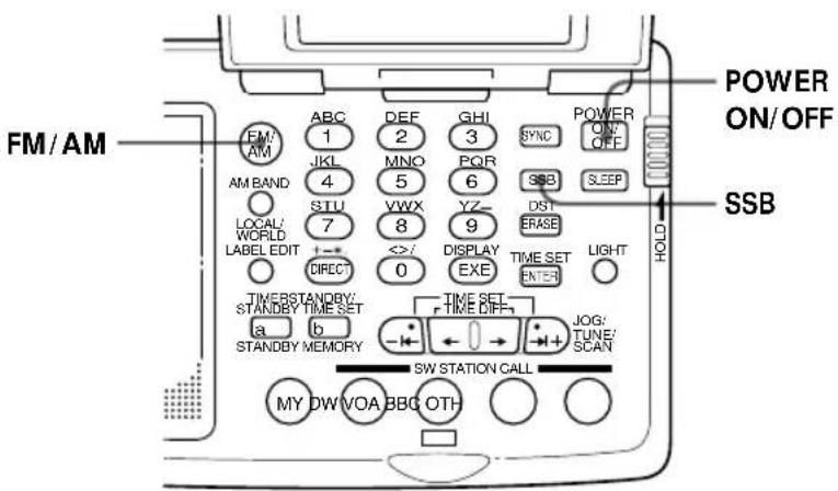 SONY ICFSW07 - Receiving SSB and CW Transmissions - 1