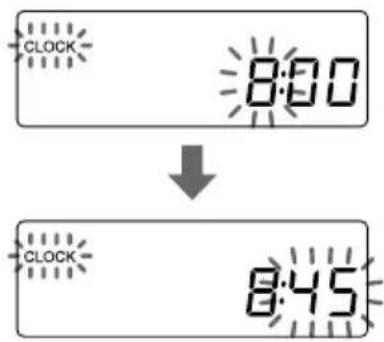 SONY CFDE77L - Réglage de l'horloge - 3