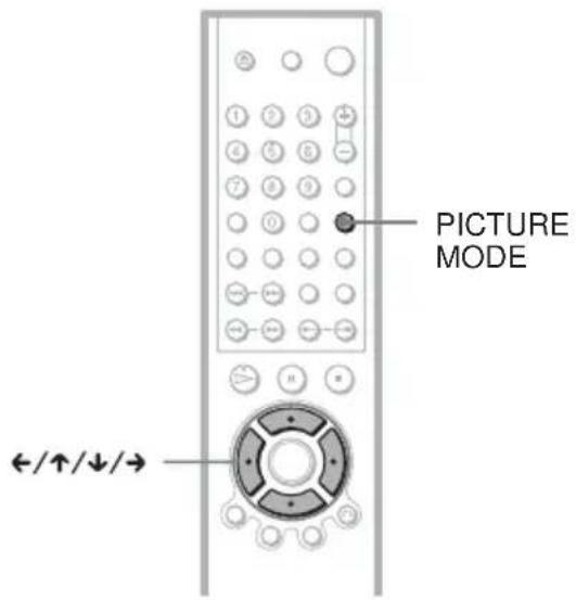 SONY DVPNS360 - De beeldweergave regelen (INDIVIDUELE - 1