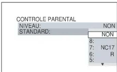 SONY DVPNS360 - Contrôle parental (lecture limitée) DVD-V - 7