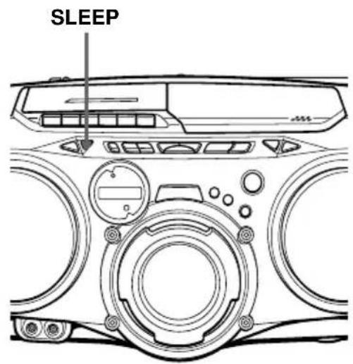 SONY CFDG70L - Einschlafen mit Musik - 1