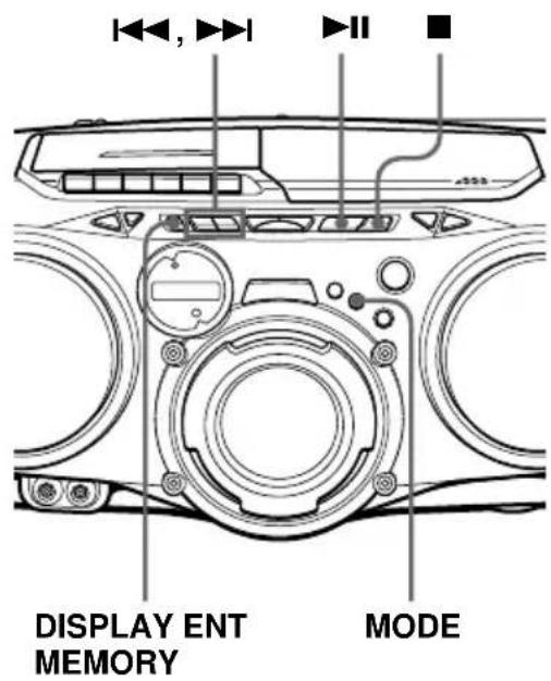 SONY CFDG70L - Création d'un programme personnalisé (Lecture programmée) - 1