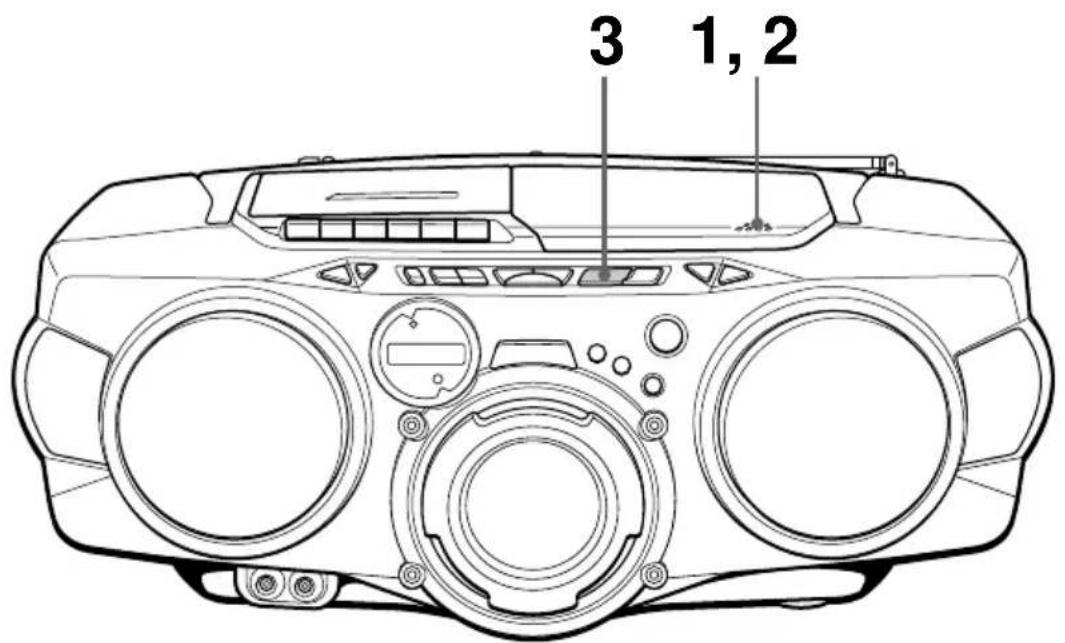 SONY CFDG70L - Wiedergeben einer CD - 1