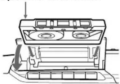 SONY CFDG70L - Lecture d'une cassette - 3
