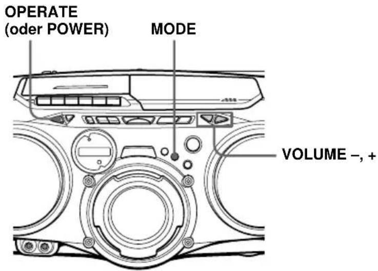SONY CFDG70L - Folgende Tasten stehen für weitere Funktionen zur Verfügung: - 1