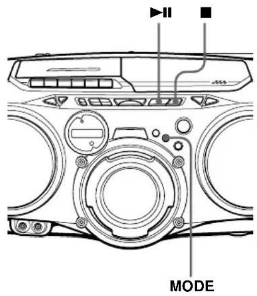 SONY CFDG70L - Lecture de plages dans un ordre quelconque (Lecture aléatoire) - 1