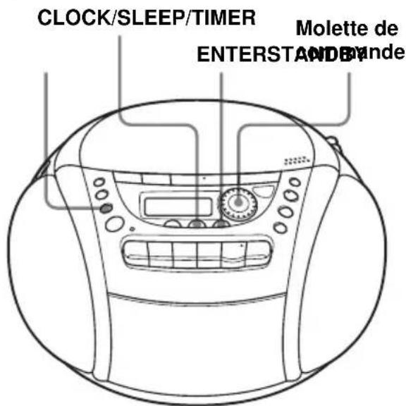 SONY CFDE90L - Se réveiller en musique - 1