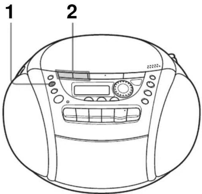 SONY CFDE90L - Radioempfang - 1