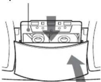 SONY CFDE90L - Lecture d'une cassette - 3