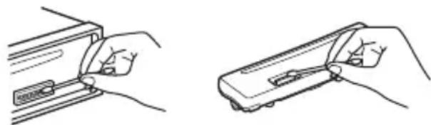 SONY CDXG1301U - Nettoyage des connecteurs - 1