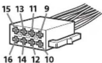 SONY CDXG1301U - Power connection diagram - 1