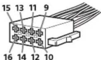 SONY CDXG1301U - Stromanschlussdiagramm - 1