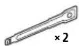 SONY CDXG1301U - Parts List for Installation - 2