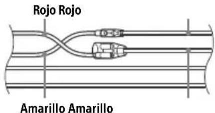 SONY CDXG1301U - Posiciones de los cables rojo yamarillo invertidas - 1