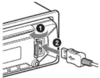 SONY MEXN7300BD - Collegamento di un dispositivo USB - 1