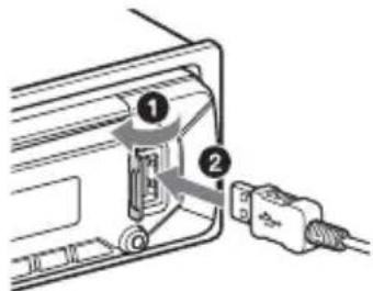 SONY MEXN7300BD - Conexión de un dispositivo USB - 1