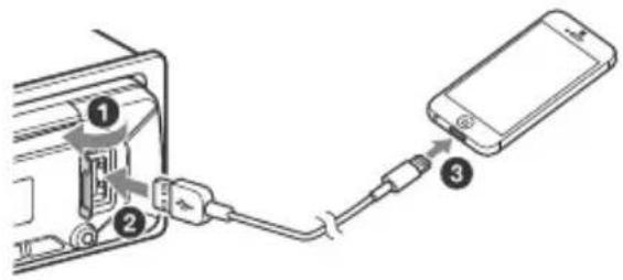 SONY MEXN7300BD - Herstellen der Verbindung mit einem iPhone/iPod (BLUETOOTH-Pairingautomatik) - 1