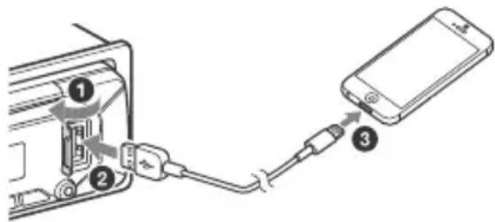 SONY MEXN7300BD - Connessione con un iPhone/iPod (associazione BLUETOOTH automatica) - 1