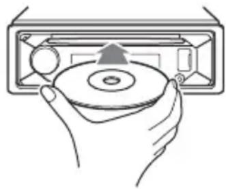 SONY MEXN7300BD - Insert the disc (label side up). - 1