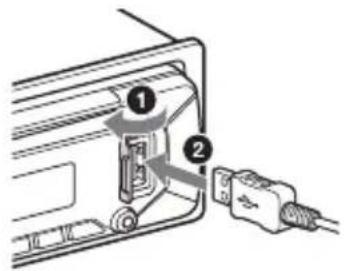 SONY MEXN7300BD - Anschließen eines USB-Geräts - 1