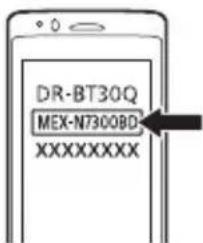 SONY MEXN7300BD - Pairing and connecting with a BLUETOOTH device - 2