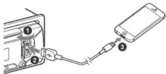 SONY MEXN7300BD - Connecting with an iPhone/iPod (BLUETOOTH Auto Pairing) - 1