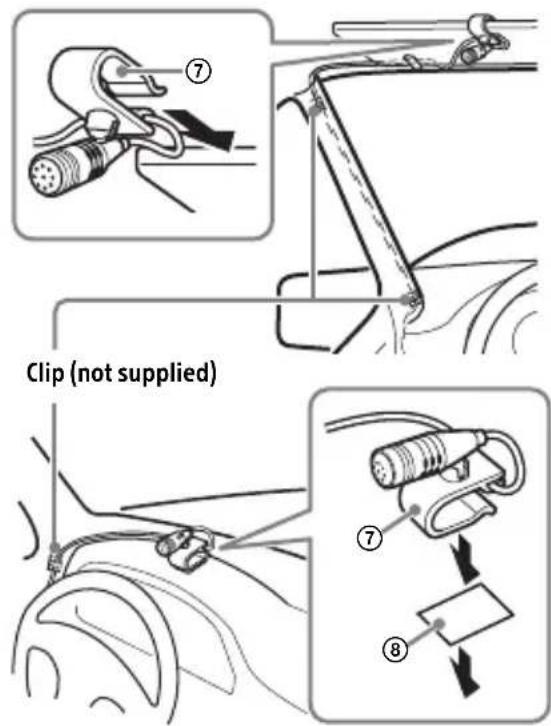 SONY MEXN7300BD - Installing the microphone - 1