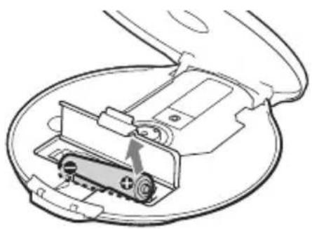 SONY DNF600 - Pour retirer la pile - 1