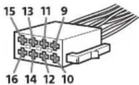 SONY XAVV631BT - Voedingsaansluitingsschema - 1