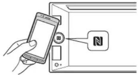 SONY XAVV631BT - Connexion à un smartphone par simple contact (NFC) - 1